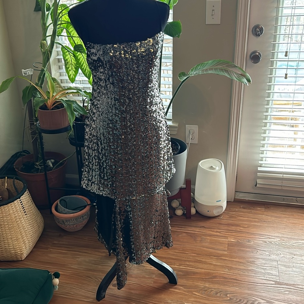 Milly Slashed Cami Dress - Picture 3 of 4
